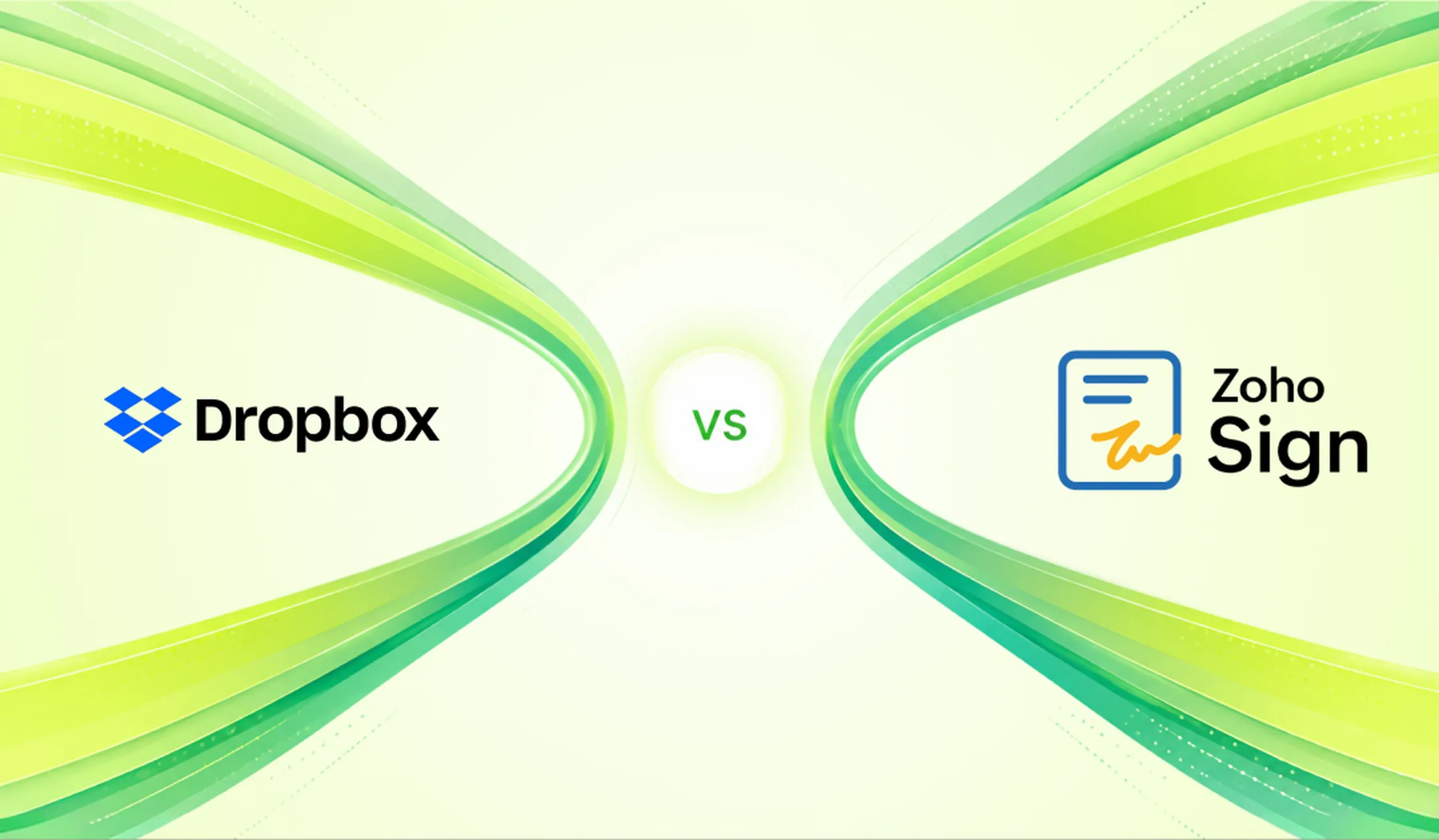 DropBox Sign vs Zoho sign