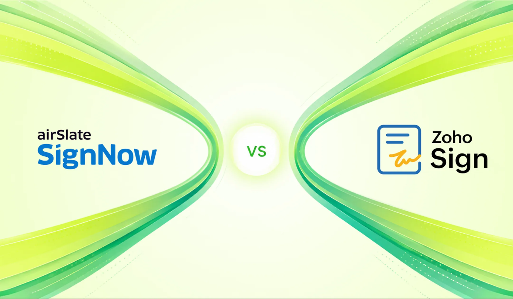 SignNow Vs Zoho Sign