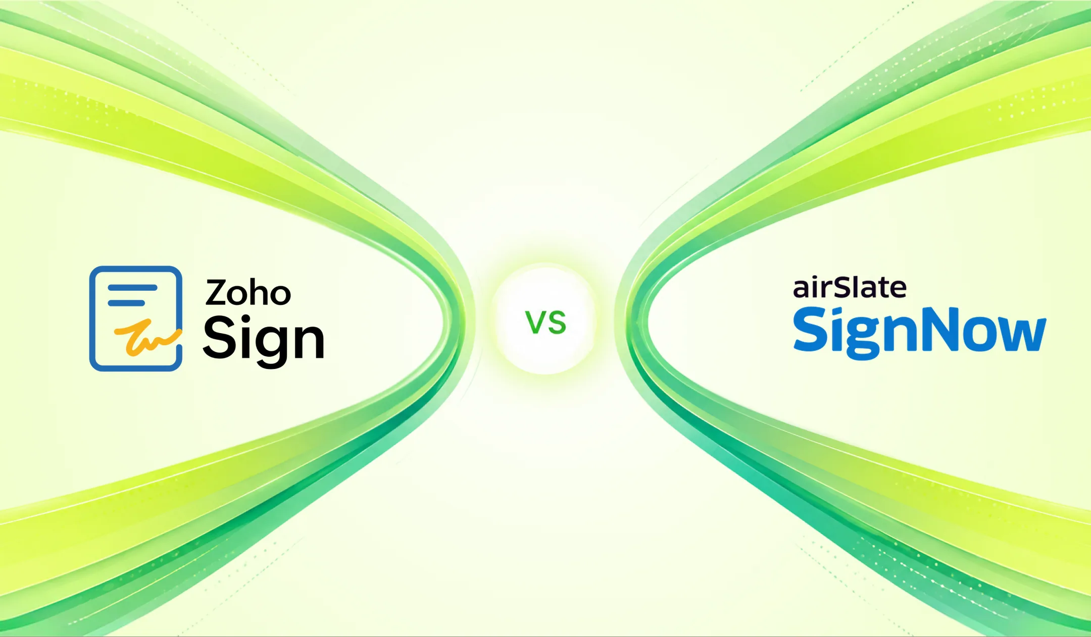 Zoho Sign Vs SignNow