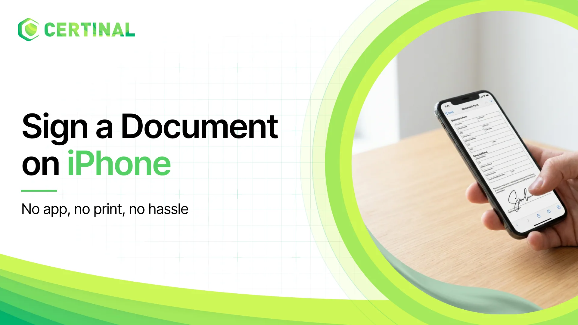 How to Sign a PDF Document on iPhone