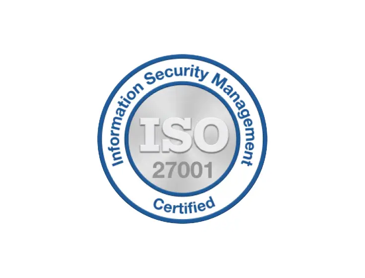 ISO 27001 Certified