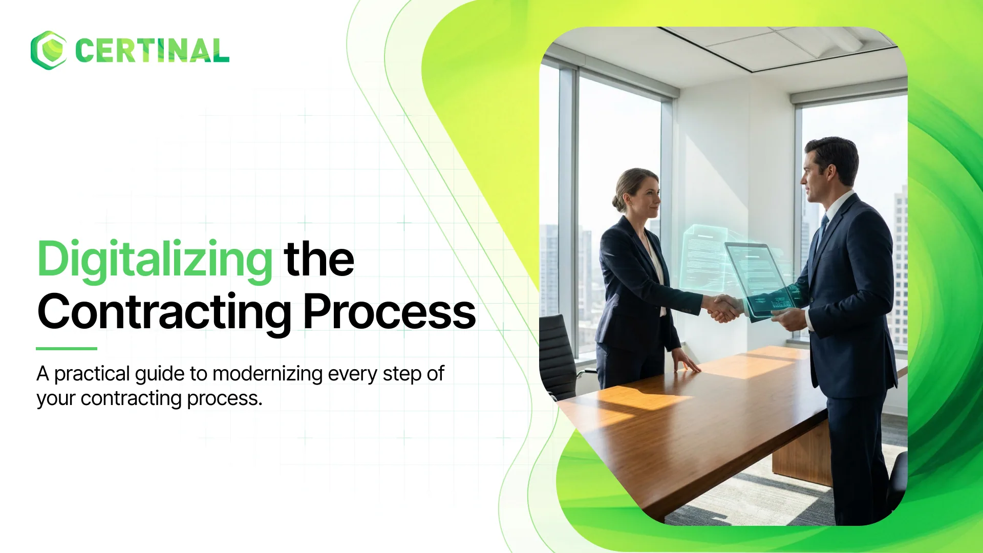 Guide to Digitalizing the Contracting Process