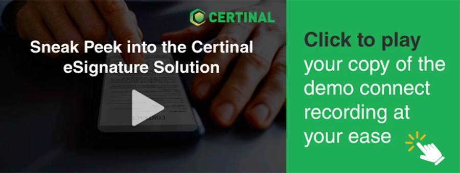 Certinal eSign