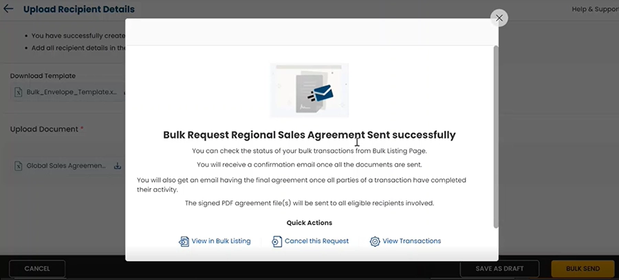 Prefill & Bulk Send Documents