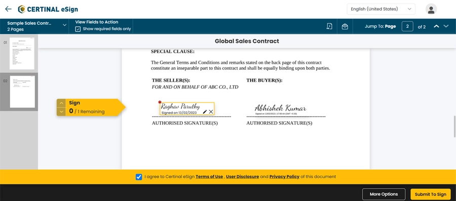 Making agreements quickly with templates