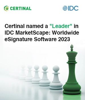 Certinal named a "Leader" in IDC MarketScape