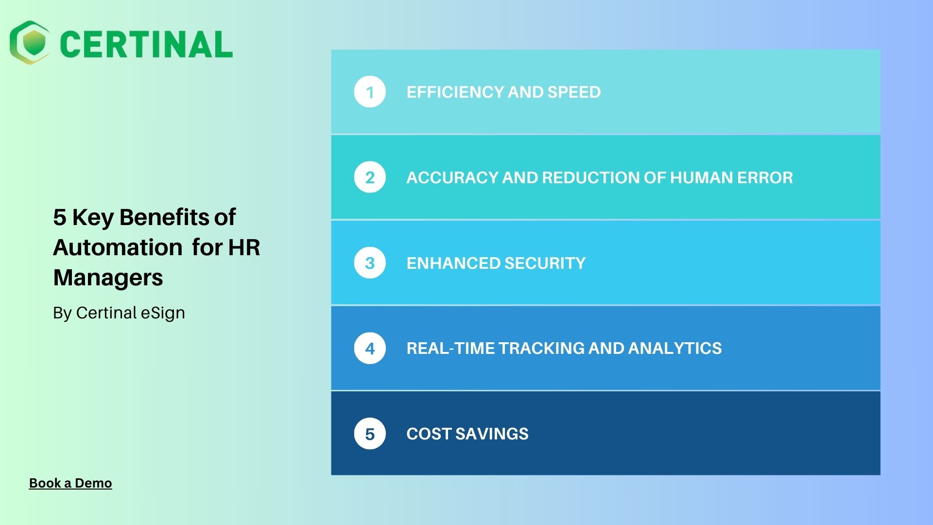 Key benefits of automation for HR managers