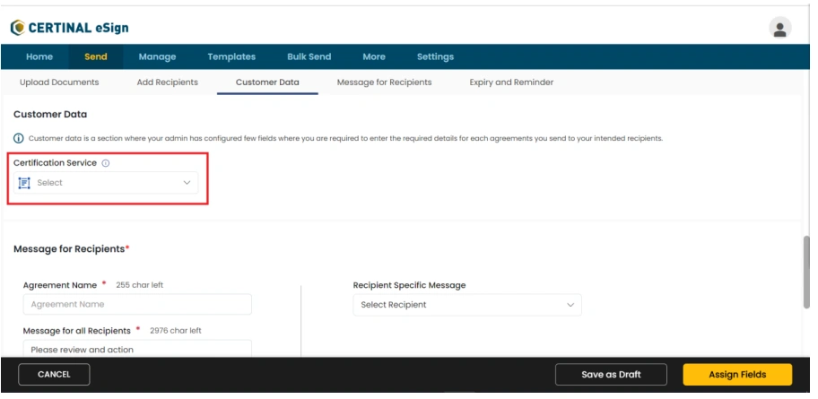 Country specific Certification by Certinal eSign for enhanced compliance
