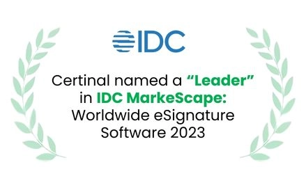 Certinal named a Leader in the IDC MarketScape