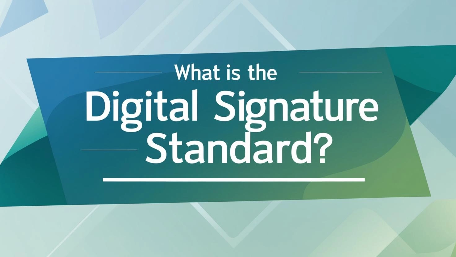 digital signature standard