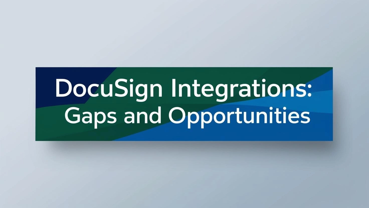 DocuSign Integrations