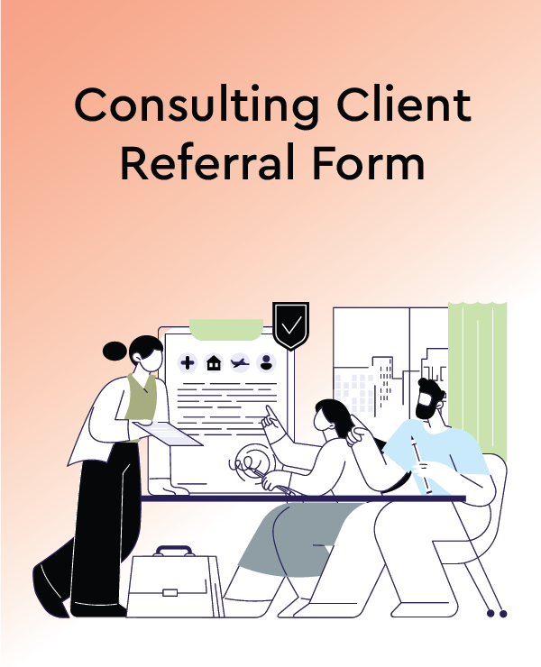Consulting Client Referral Form Template