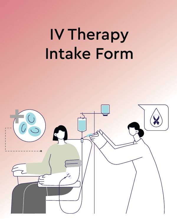 IV Therapy Intake Form