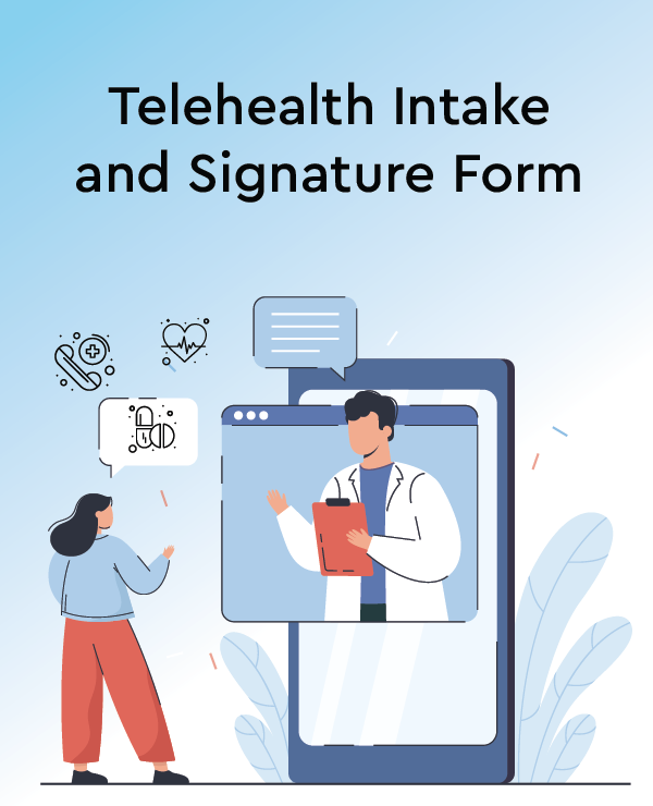 Telehealth Intake and Signature Form preview
