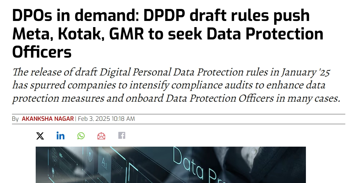DPDP Act and the rising demand for DPO