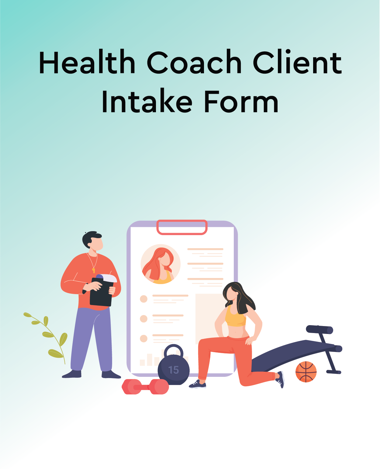 Health Coach Client Intake Form