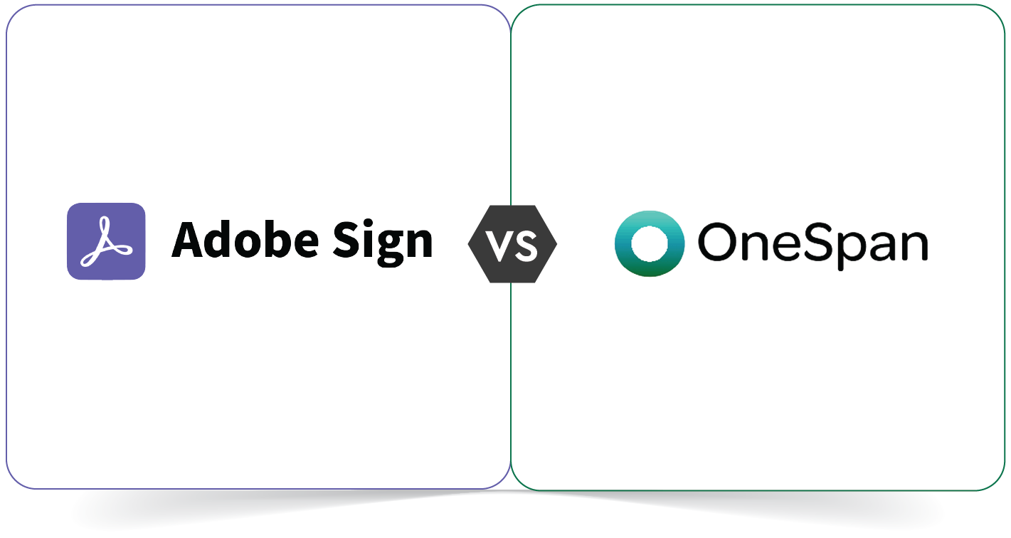 Adobe Sign Vs OneSpan