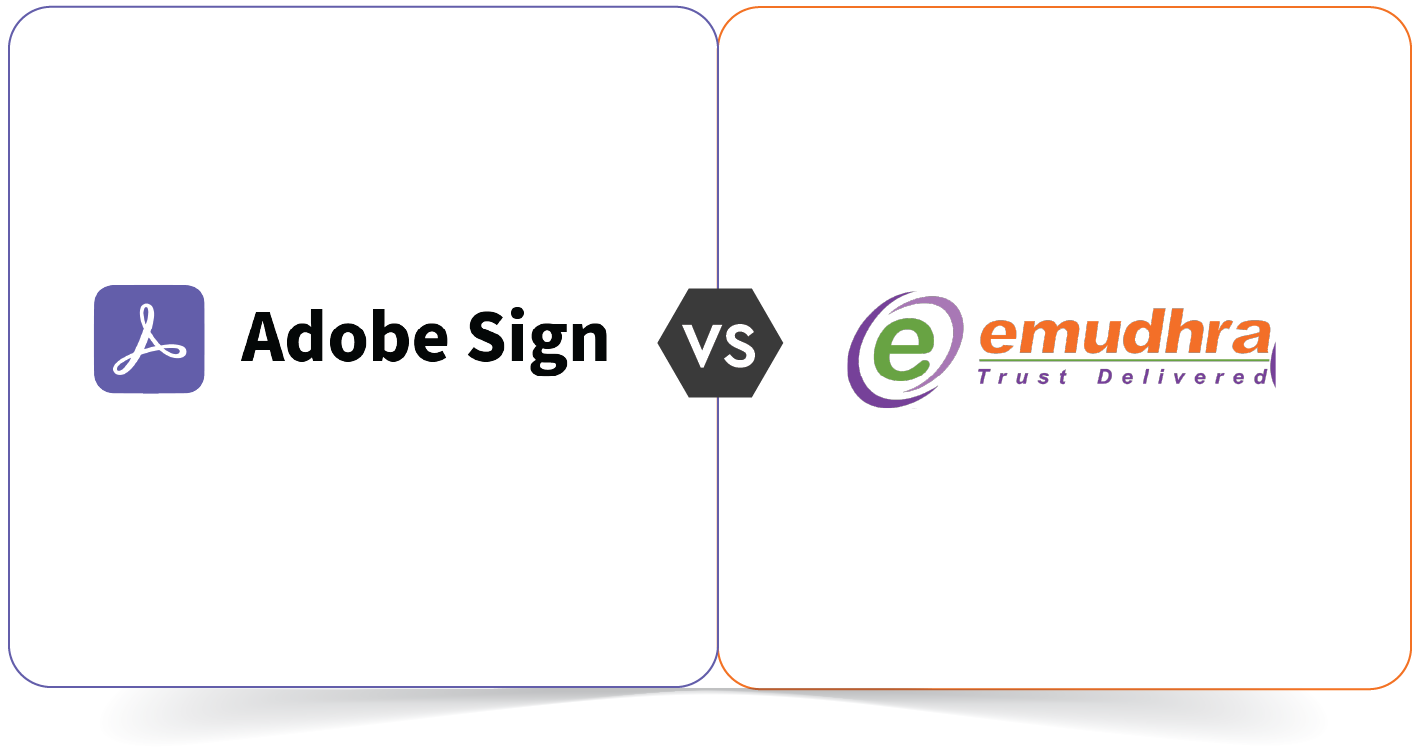 Adobe Sign Vs eMudhra