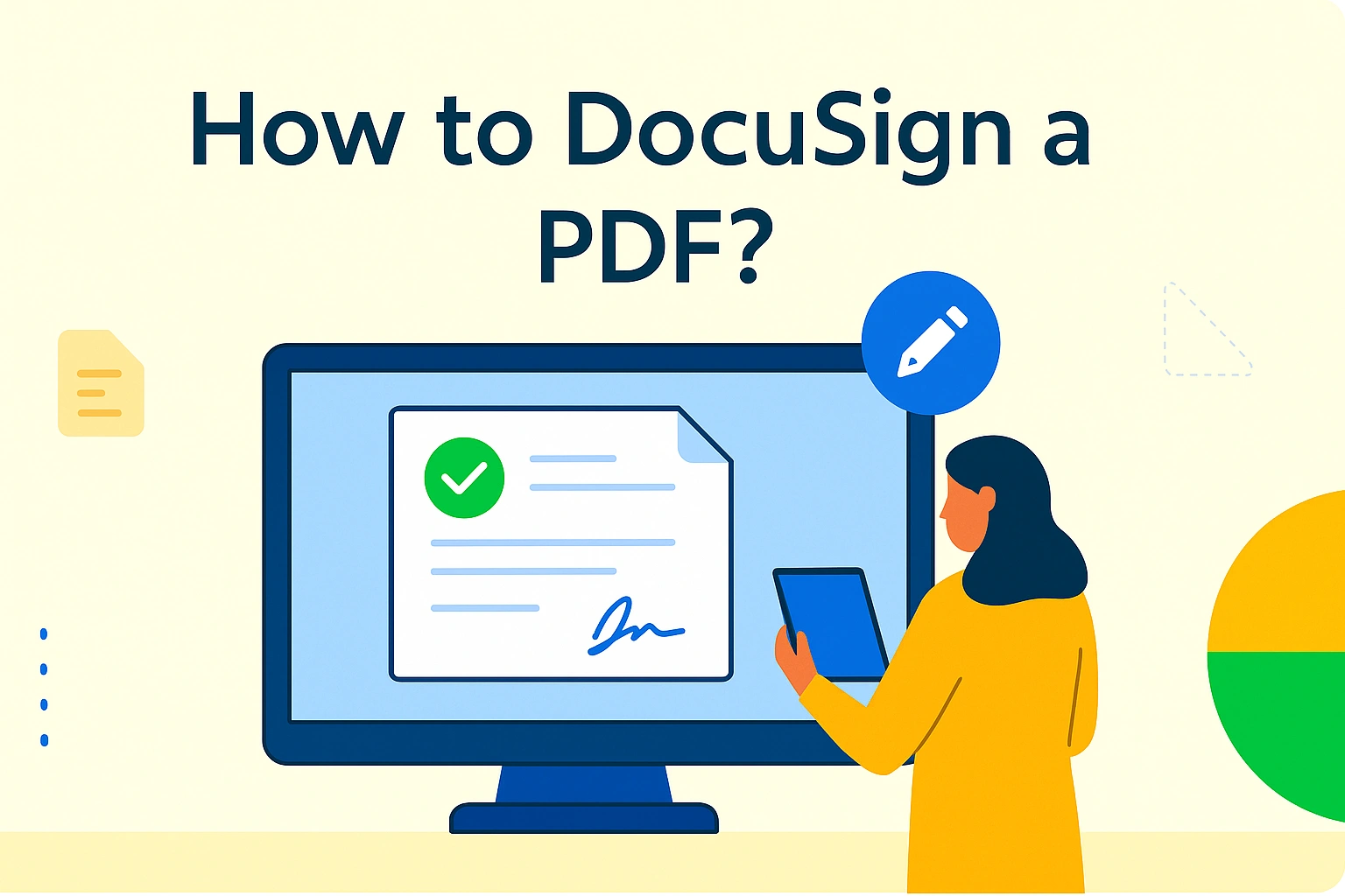 How to Docusign a PDF