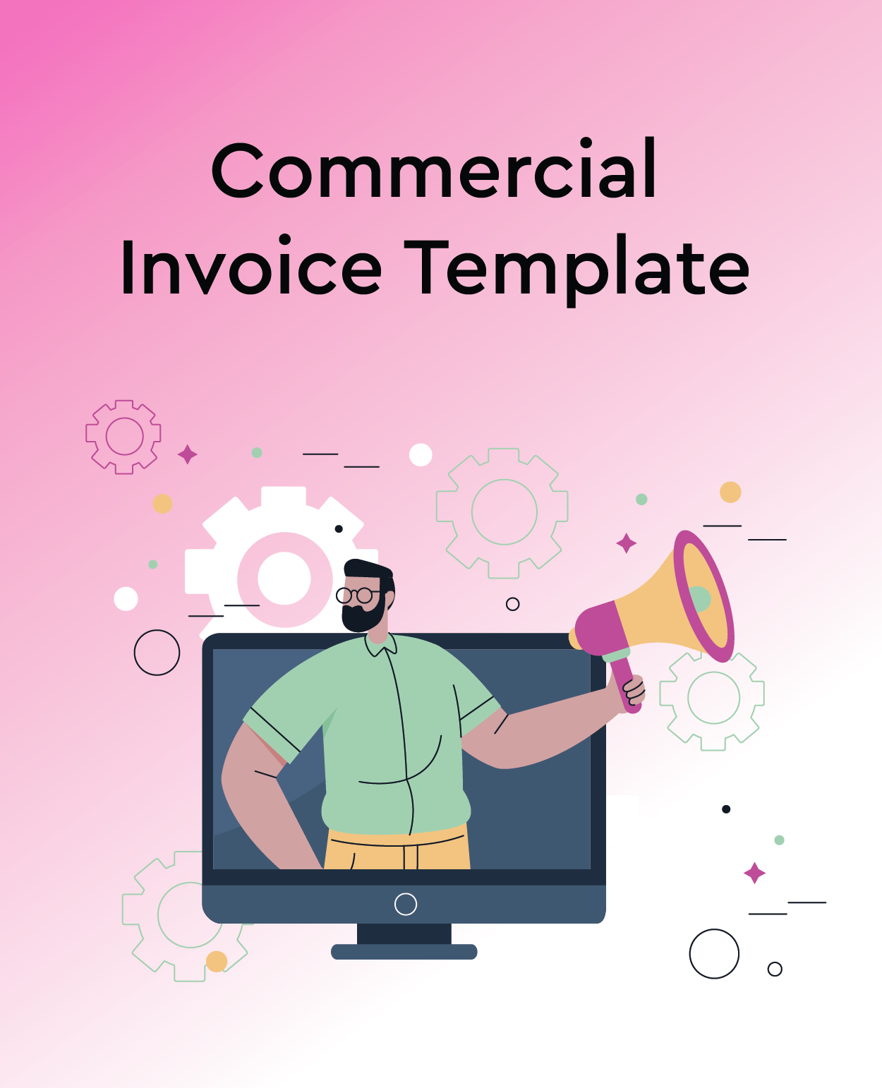 Commercial Invoice Template preview