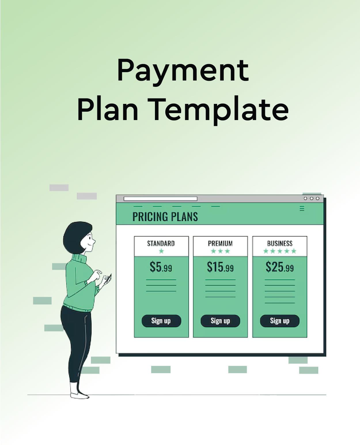 Payment Plan Template preview