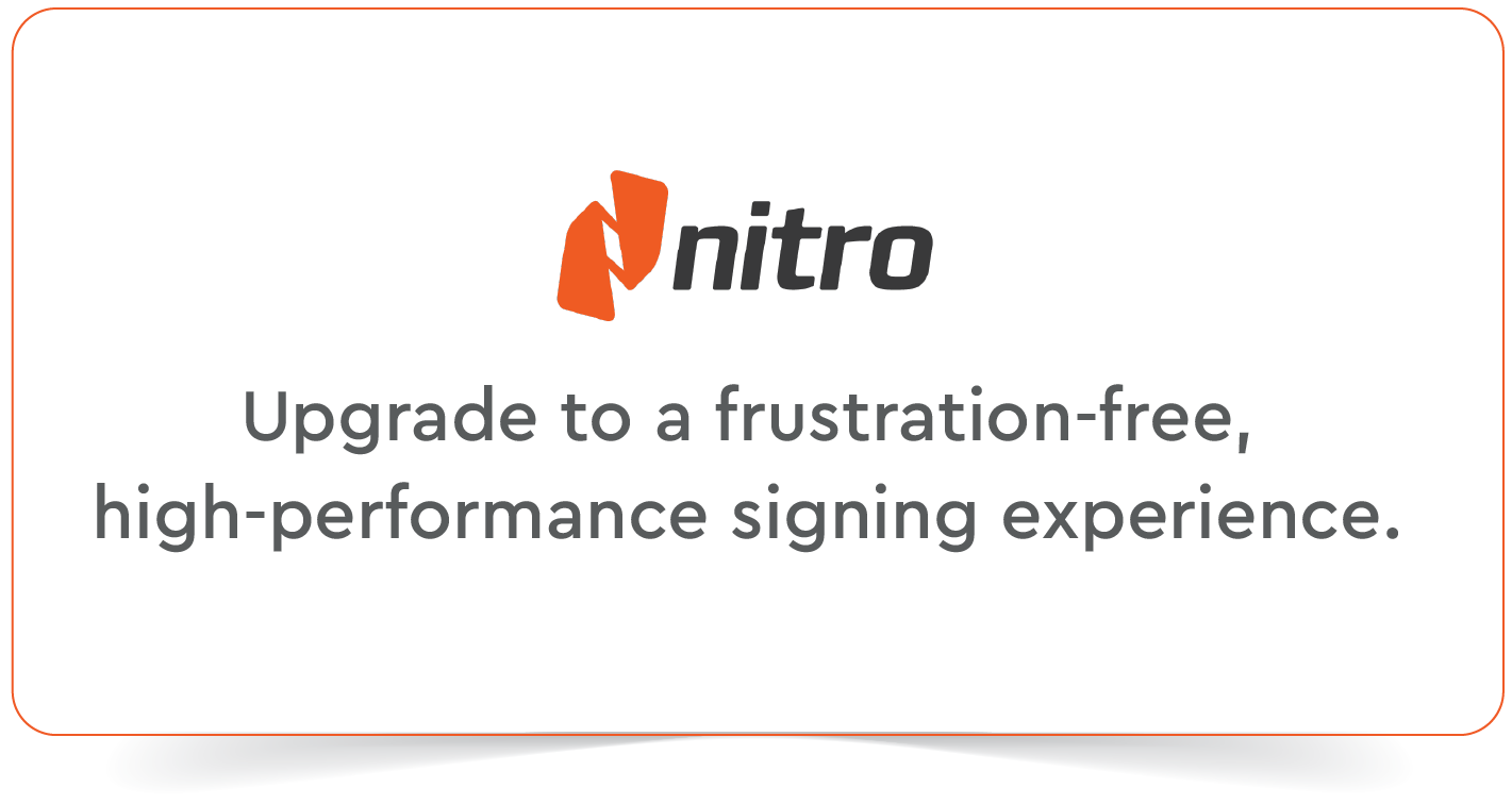 Certinal eSign vs Nitro