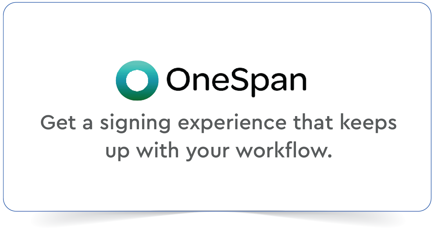 Certinal eSign vs OneSpan