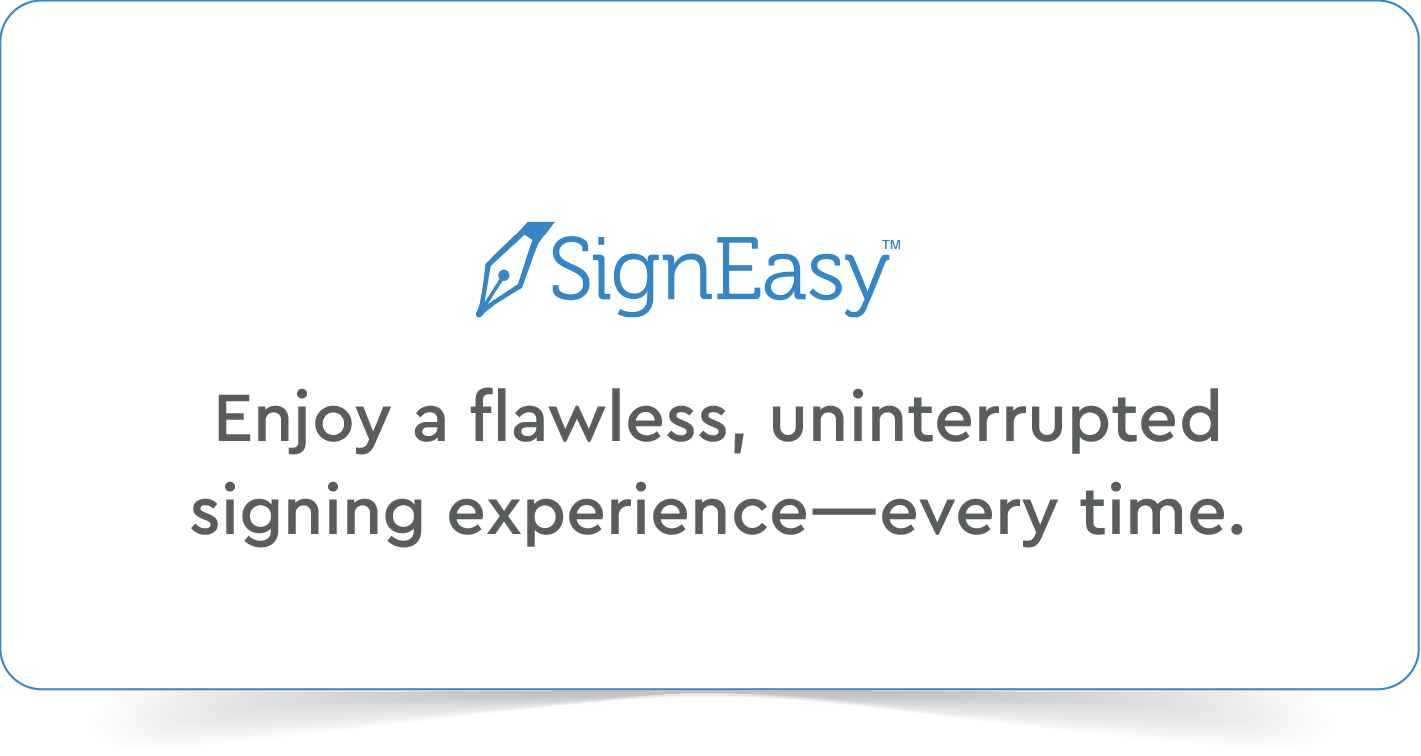 Certinal eSign vs Signeasy